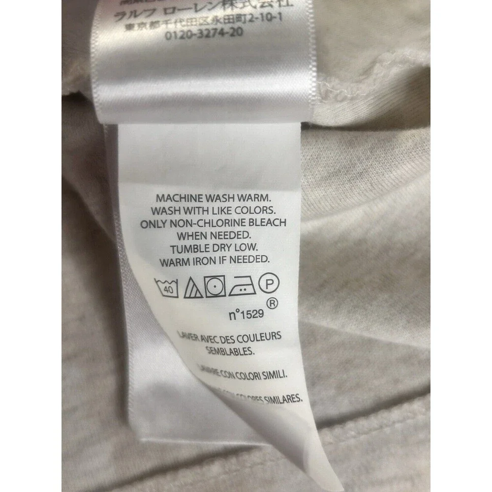 Polo Ralph Lauren Men’s Polo. XL. Short Sleeve. Cream. Cotton